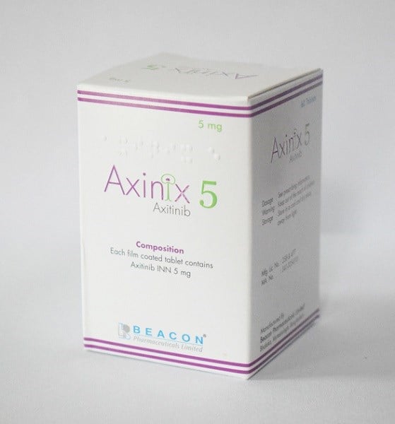 Axinix 5 Beacon - Thuốc điều trị ung thư biểu mô tế bào thận hiệu quả thumbnail 1