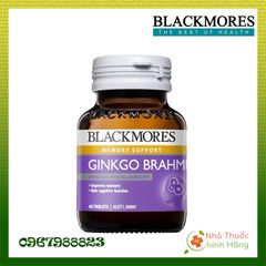 Black Mores Ginkgoforte - Bổ Não Tăng Cường Trí Nhớ