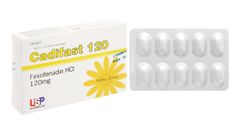 Cadifast 120mg trị mày đay mạn tính (3 vỉ x 10 viên)