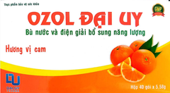 OZOL Đại Uy - Điện giải oresol hộp 40 gói