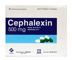 CEPHALEXIN 500 MG BEPHARCO