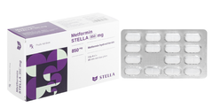 Metformin Stella 850mg (4 vỉ x 15 viên)