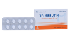TRIMEBUTIN 100MG hộp 10 vỉ x 10 viên