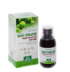 Siro Bảo Thanh chai 125ml