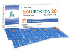 SOLUBOSTON 20 (DẠNG SỦI HƯƠNG CAM) hộp 20 viên