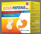 Sủi Gold Pepzine New hộp 5 vỉ x 4 viên
