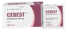Cebest 100mg - Cefpodoxime Hộp 20 gói - Merap
