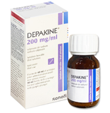 Dung dịch uống Depakine 200mg/ml trị các thể động kinh khác nhau chai 40ml