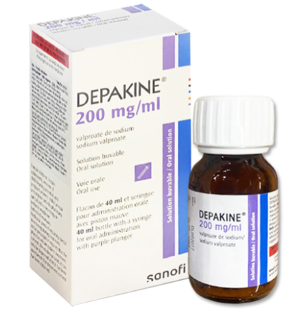 Dung dịch uống Depakine 200mg/ml trị các thể động kinh khác nhau chai ...