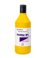 Povidine 10% chai 500ml