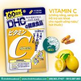 Viên uống bổ sung Vitamin C DHC sáng da, mờ thâm, tăng cường đề kháng gói 120 viên (60 ngày)