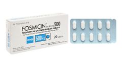 Fosmicin Tablets 500 trị nhiễm khuẩn (2 vỉ x 10 viên)