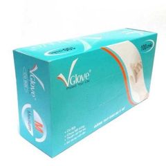 Gang tay y tế có bột Vglove size L