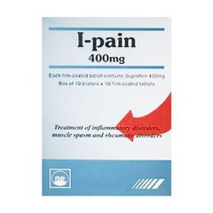 I-pain 400mg (hộp 10 vỉ x 10 viên)