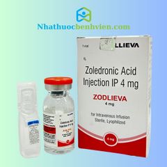 Thuốc Zodlieva Zoledronic Acid tiêm 4 mg
