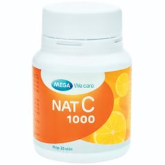 Viên uống Nat C 1000 (Hộp 30 viên)