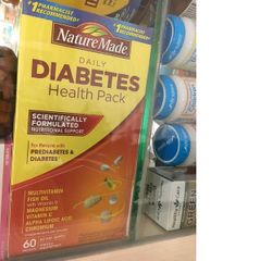 Nature Made Diabetes Health Pack 60 Gói