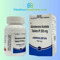Abiralieva ( Abiraterone 250mg ) hộp 120 viên - Điều trị ung thư Tuyến Tiền Liệt