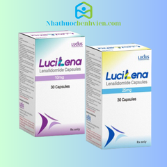 LuciLena Lenalidomide 10mg 25mg hộp 30 viên Lucius - Điều trị đa u tủy