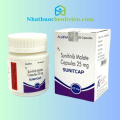 Thuốc Sunitcap Sunitinib 25mg - Điều trị ung thư