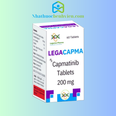 LegaCapma (Capmatinib 200mg) Legacius Pharma hộp 60 viên - Điều trị ung thư Phổi