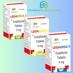 LegaErda (Erdafitinib 3mg, 4mg, 5mg) hộp 28 viên - Điều trị ung thư