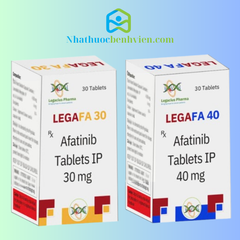 LEGAFA Afatinib hộp 30 viên Legacius Pharma - Điều trị ung thư Phổi