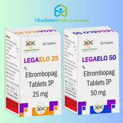 LegaElo Eltrombopag hộp 28 viên Legecius Pharma - Điều trị giảm tiểu cầu