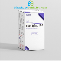LuciBriga 180 (Brigatinib 180mg) hộp 30 viên LUCIUS - Điều trị ung thư Phổi