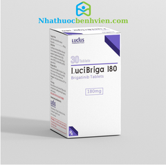 LuciBriga 180 ( Brigatinib 180mg ) hộp 30 viên LUCIUS - Điều trị ung thư Phổi