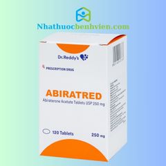 Abiratred ( Abiraterone 250mg ) hộp 120 viên - Điều trị ung thư Tuyến Tiền Liệt