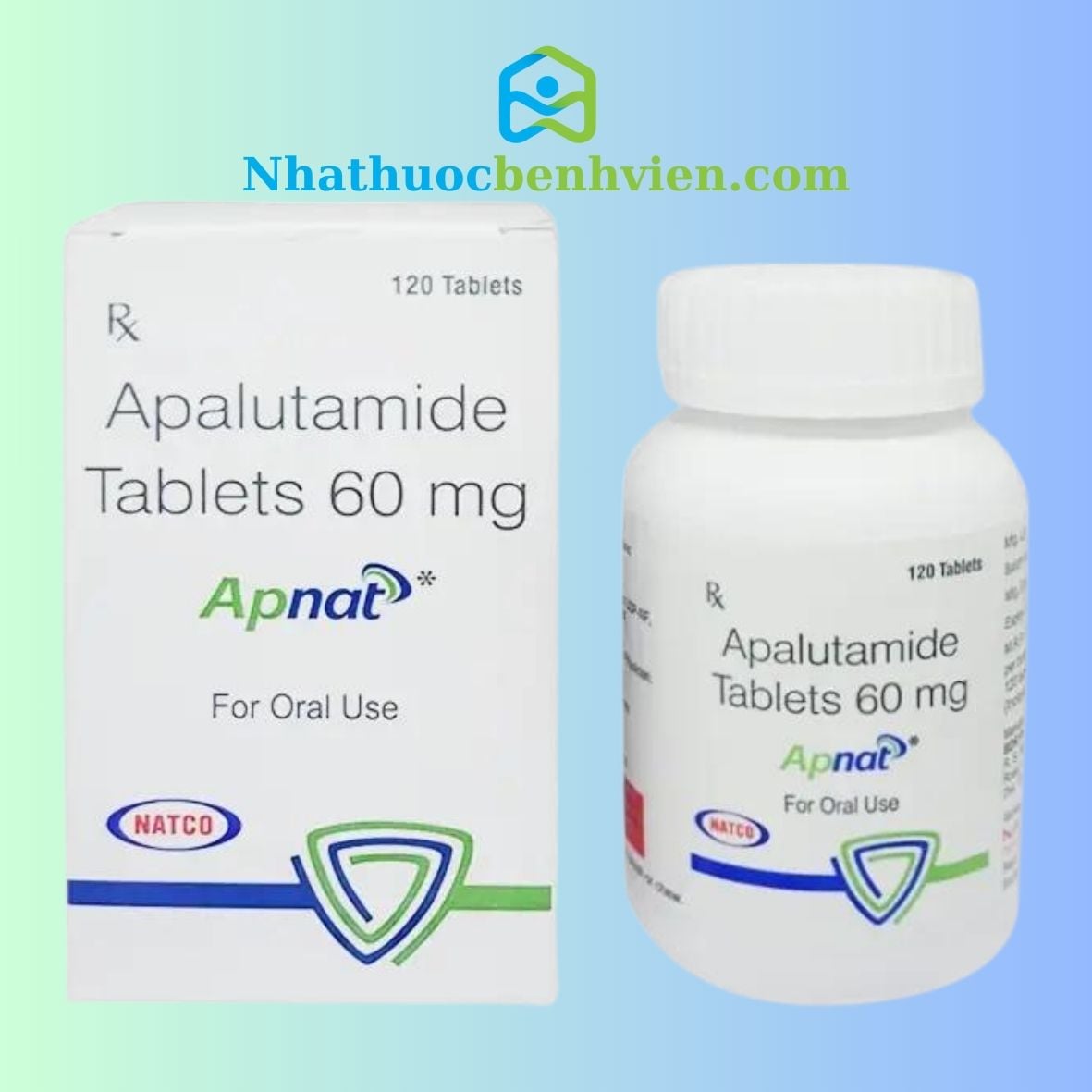 Apnat ( Apalutamide 60mg ) hộp 120 viên - Điều trị ung thư Tuyến tiền liệt thumbnail 1