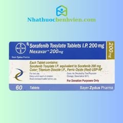 Nexavar 200mg ( Sorafenib 200mg ) hộp 60 viên - Điều trị ung thư Gan