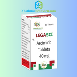 LEGASCI Asciminb 40mg Legacius Pharma hộp 60 viên - Điều trị Ung thư Bạch cầu