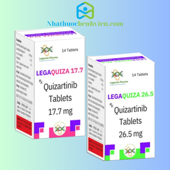 LegaQuiza Quizartinib Legacius Pharma hộp 14 viên - Điều trị Bạch cầu tủy cấp tính ở trẻ em