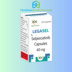 LEGASEL Selpercatinib 40mg Legacius Pharma hộp 120 viên - Điều trị Ung thư Phổi