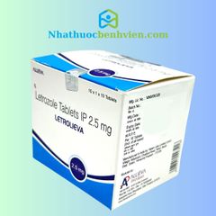Thuốc Letrolieva Letrozole 2.5mg - Điều trị ung thư Vú