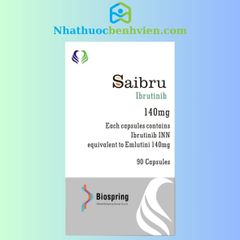 Saibru ( Ibrutinib 140mg ) hộp 90 viên - Điều trị ung thư