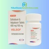 VELSOF ( sofosbuvir 400mg/ velpatasvir 100mg ) NATCO hộp 28 viên - Điều trị viêm gan siêu vi C