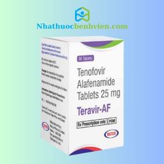 Teravir-AF ( Tenofovir alafenamide 25mg ) NATCO hộp 30 viên - Điều trị viêm gan B
