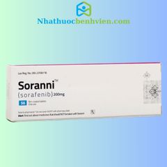 Thuốc Soranni ( Sorafenib 200mg ) hộp 56 viên - Điều trị ung thư Gan