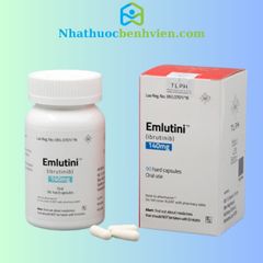 Thuốc Emlutini ( Ibrutinib 140mg ) hộp 90 viên - Điều trị Bạch cầu