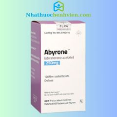 Thuốc Abyrone ( Abiraterone 250mg ) hộp 120 viên - Điều trị ung thư Tuyến Tiền Liệt