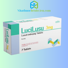 LuciLusu Lusutrombopag 3mg hộp 7 viên - Điều trị giảm tiểu cầu
