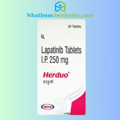 HERDUO ( Lapatinib 250mg ) NATCO hộp 30 viên - Điều trị ung thư