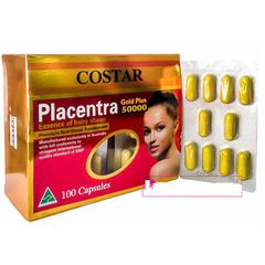 Nhau Thai Cừu Costar Placenta Essence Of Baby Sheep Gold Plus