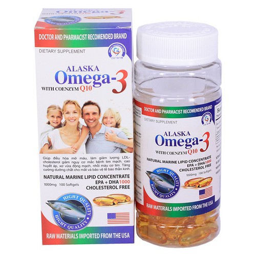 OMEGA 3 COQ10 LONG CHÂU HỖ TRỢ TIM MẠCH VÀ CHỐNG OXY HÓA HIỆU QUẢ