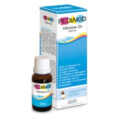 Pediakid D3 400ui ( lọ 20ml) - XANH