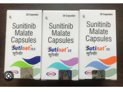 Sutinat 50 ( Sunitinib 50mg ) NATCO hộp 28 viên - Điều trị ung thư
