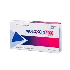 Moloxcin 400 DHG hộp 1 vỉ x 10 viên